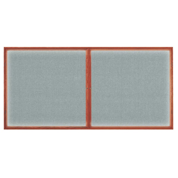 Open Faced Traditional Corkboard, 12x36"